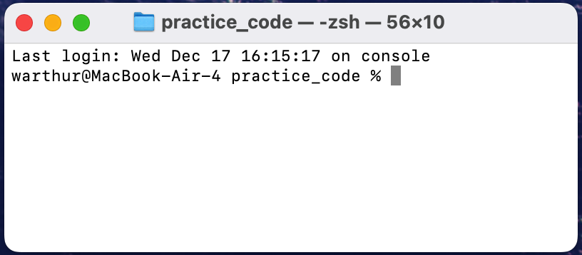 Mac Terminal